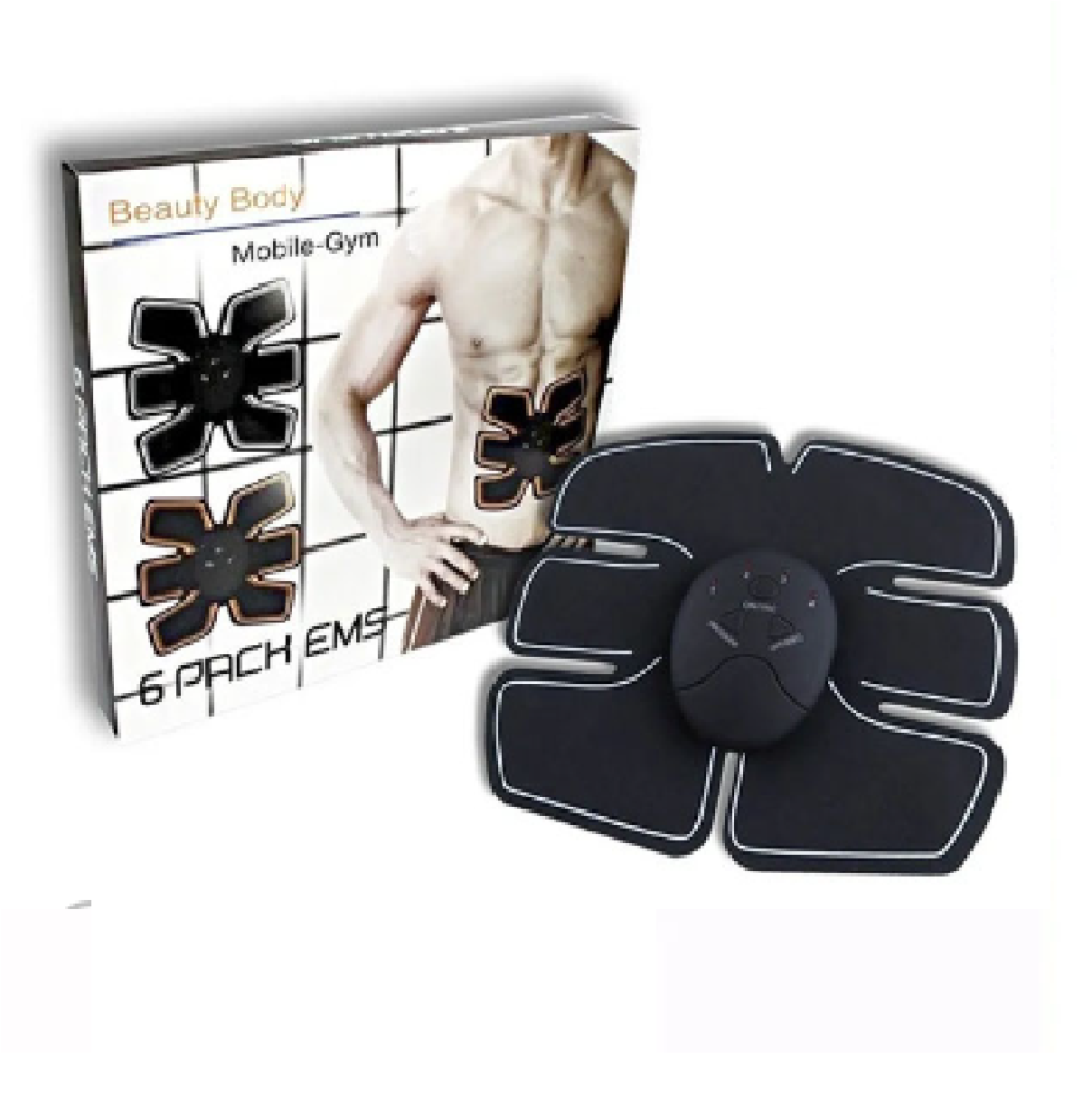 Electro Estimulador Abdominal Muscular 6 Pack Ems-1