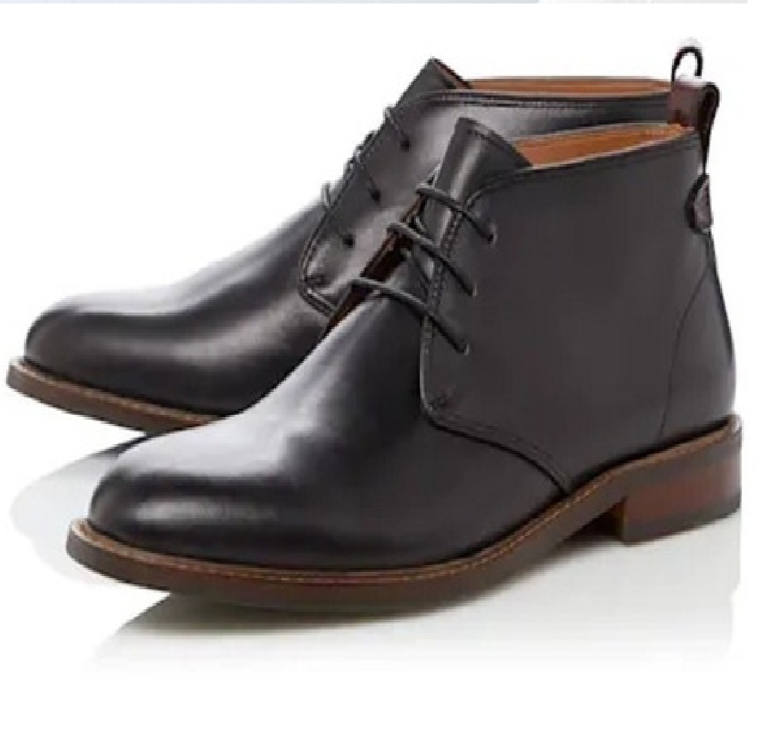 Zapato Dune London Negro Marchin Cod: 388-0