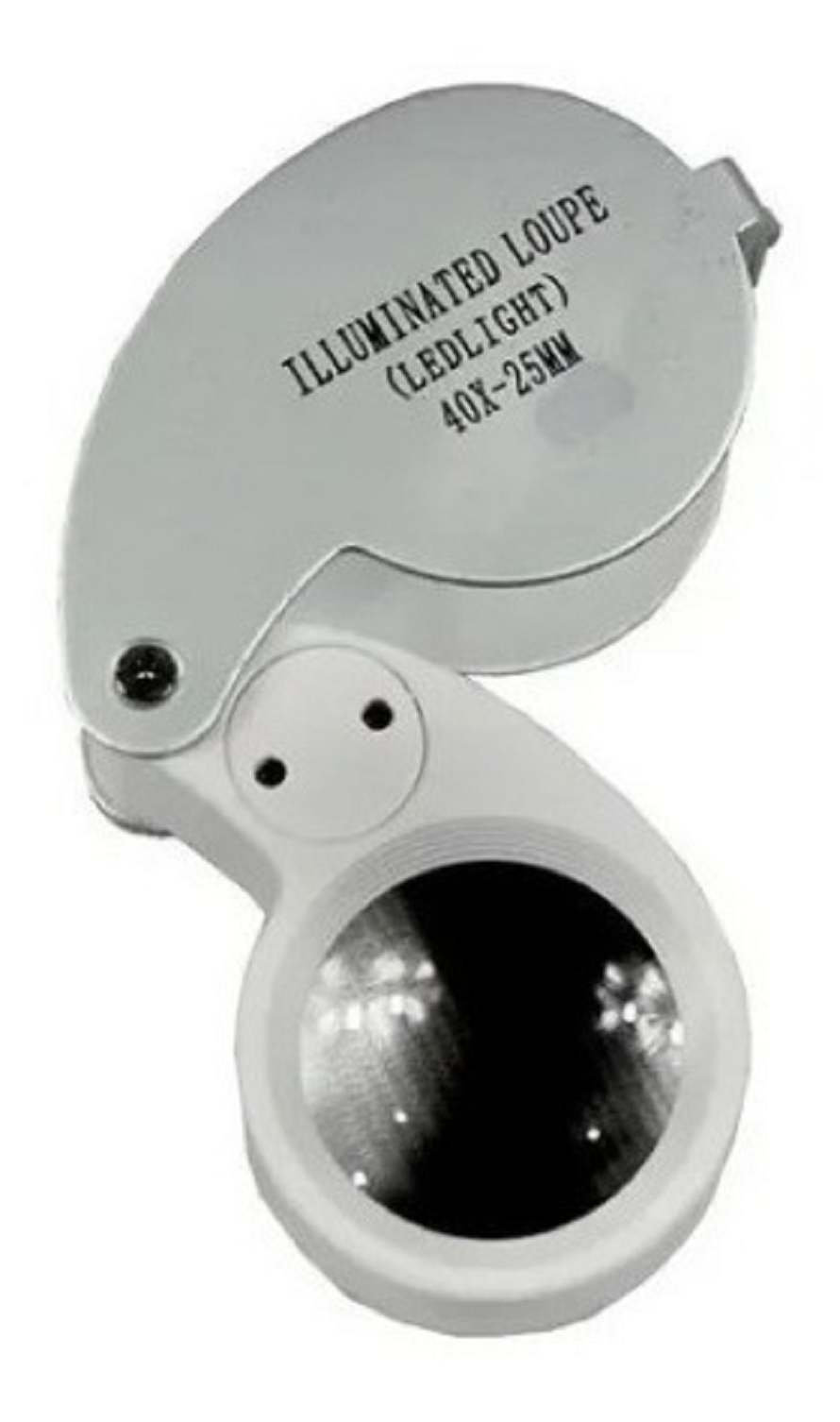 Lupa Para Joyeria Con Luz Led 40x B35-2