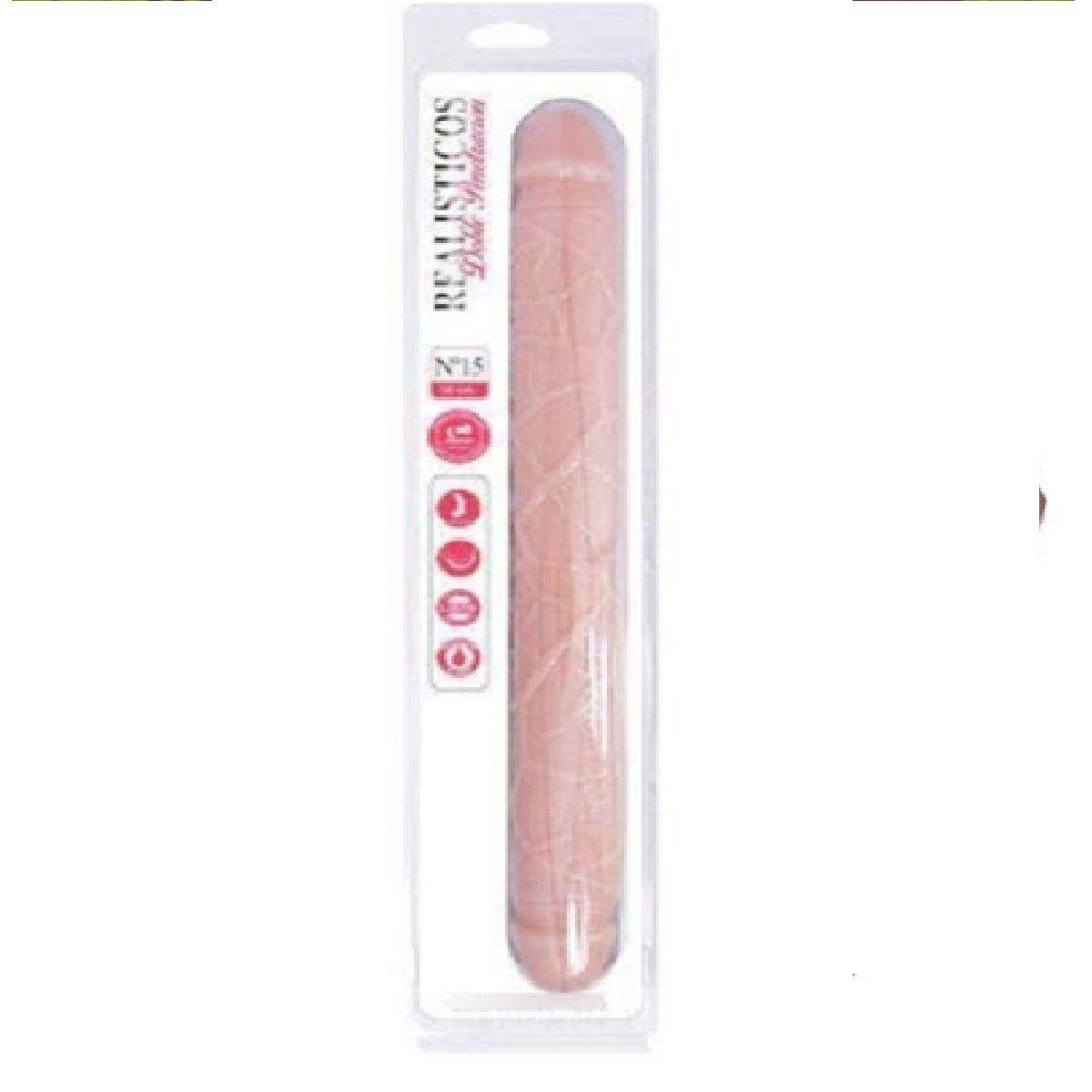 Juguete Sexual Dildo Realistico Doble Penetracion N° 15-0