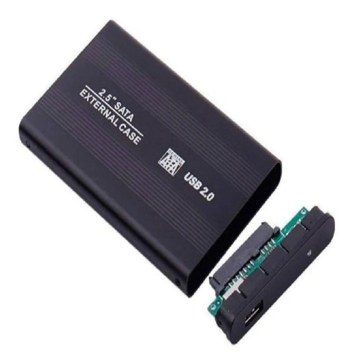 Cofre Sata3 Iii 2.5 Usb 2.0 Case Para Disco Duro Externo B11-1