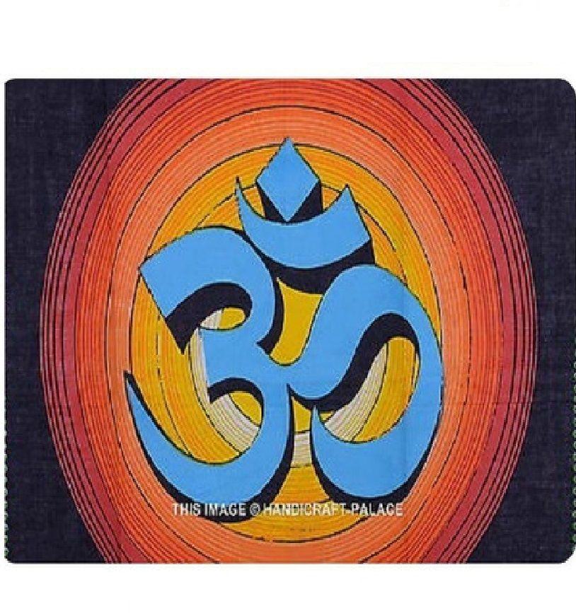 Aum Tapiz India Om Yoga Chakra Colgante De Pared Hippie B2-4