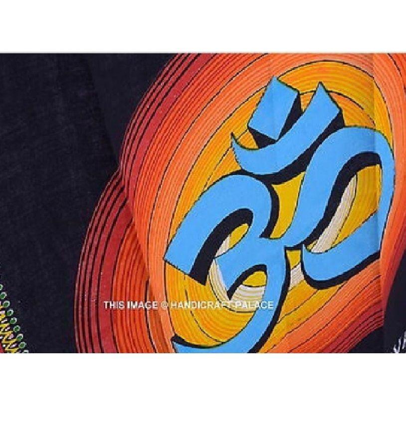 Aum Tapiz India Om Yoga Chakra Colgante De Pared Hippie B2-6