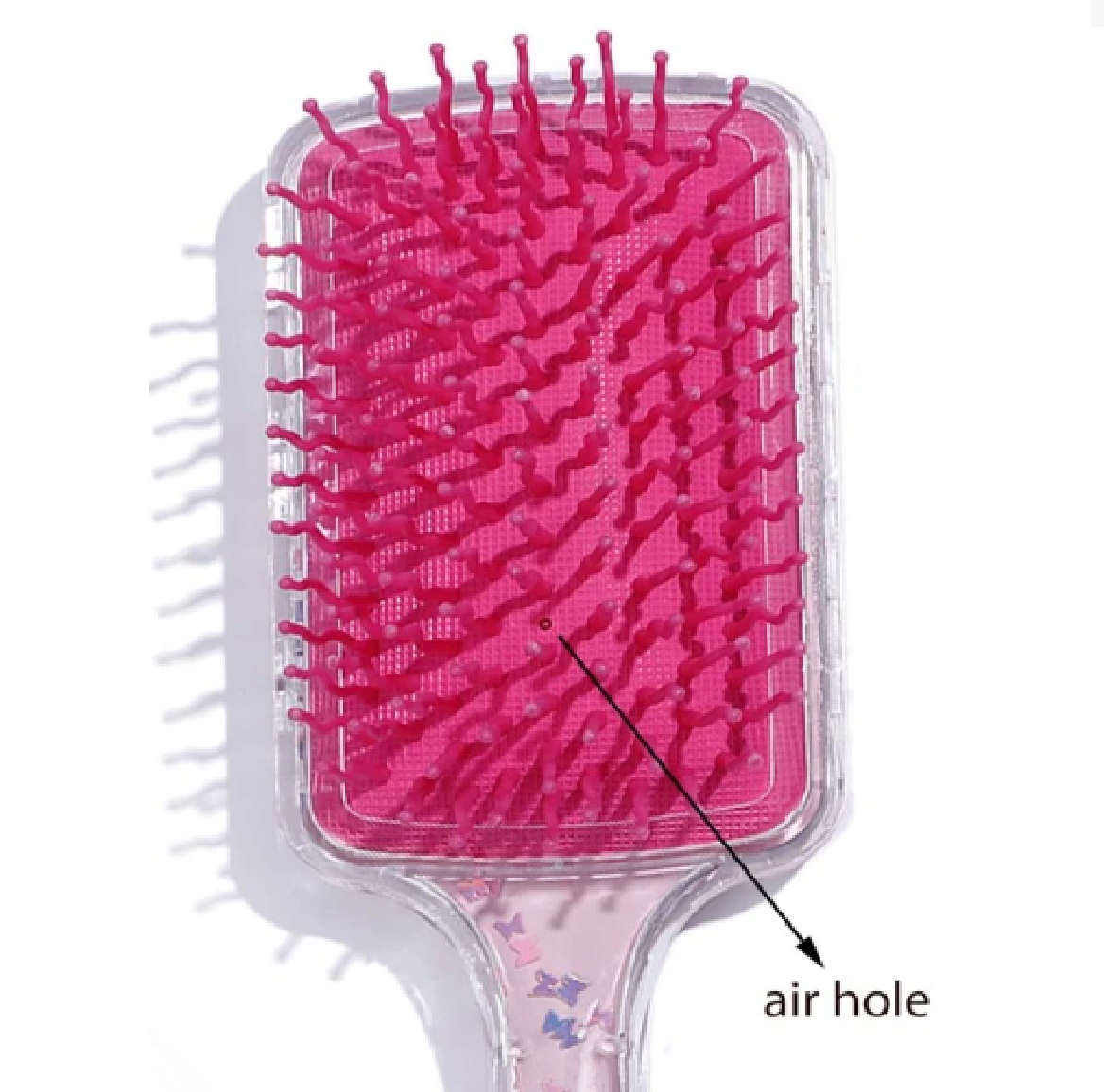 Peine Cepillo Para Cabello Colores Mariposas B13-2