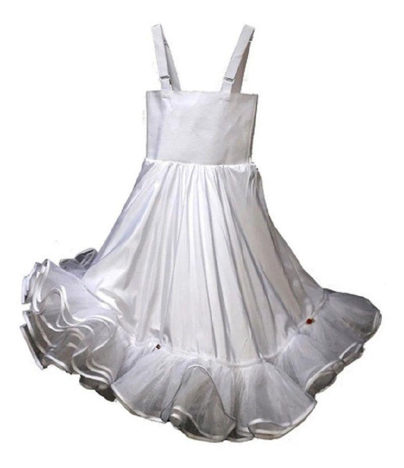 Falso Vestido Cueca China de Competencia 7 Ruedos-0