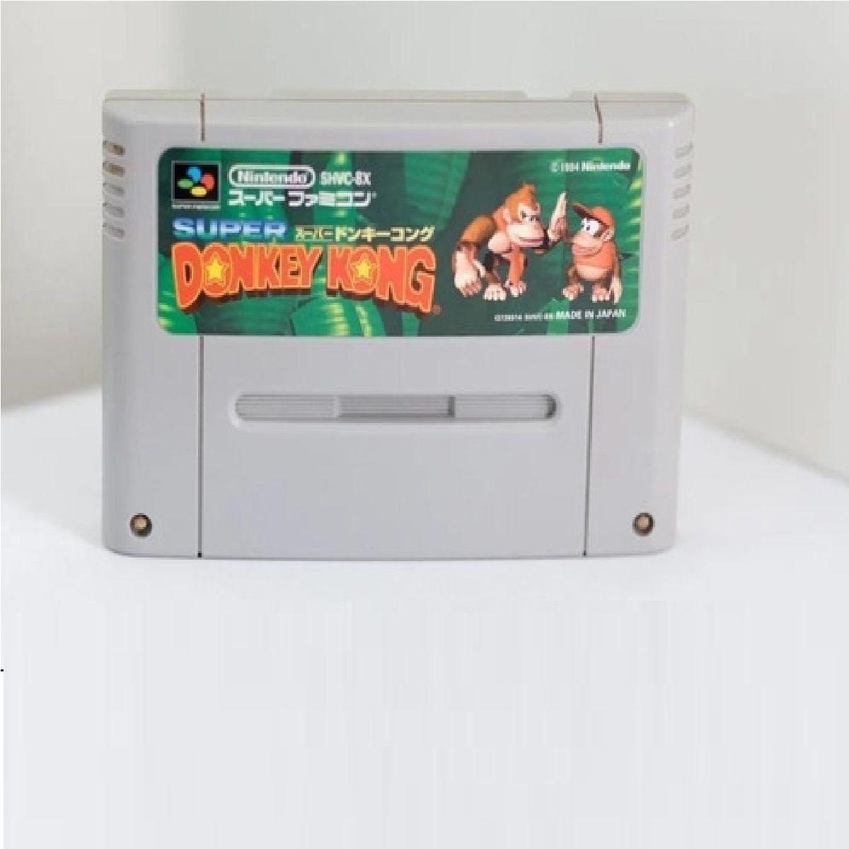 Juego Super Famicom Donkey Kong Super Nintendo Snes Japan-1