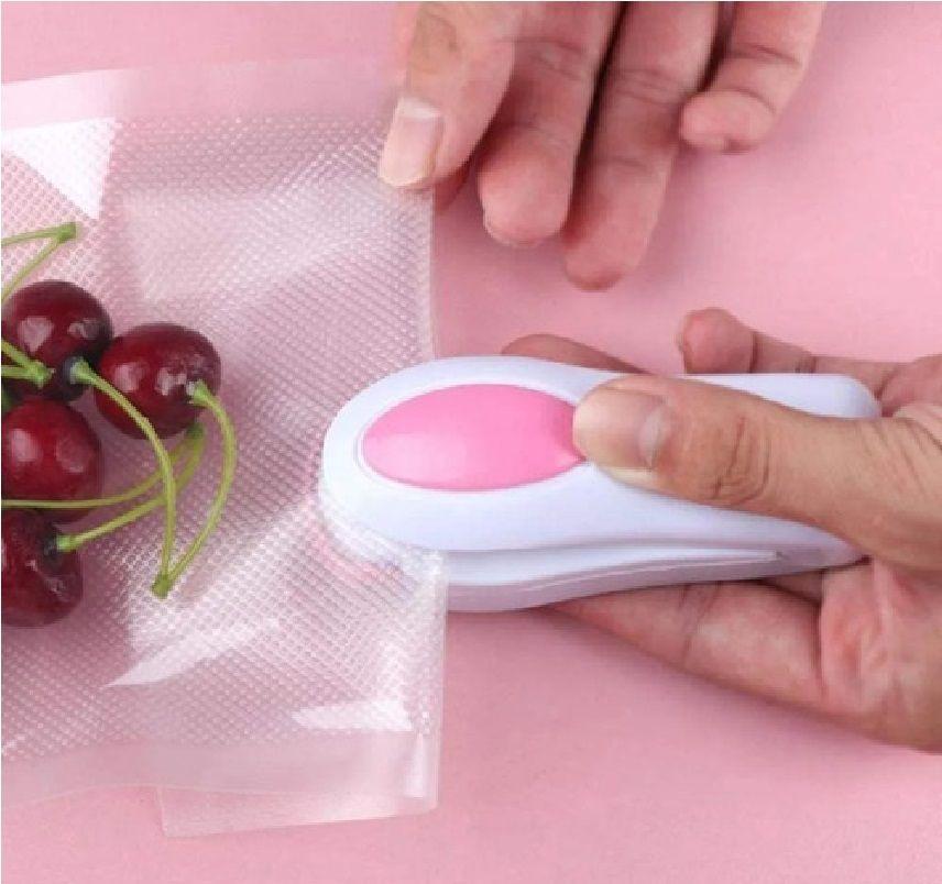 Selladora Bolsas Plásticas, Manual, Portátil A Pilas. Homec1-7