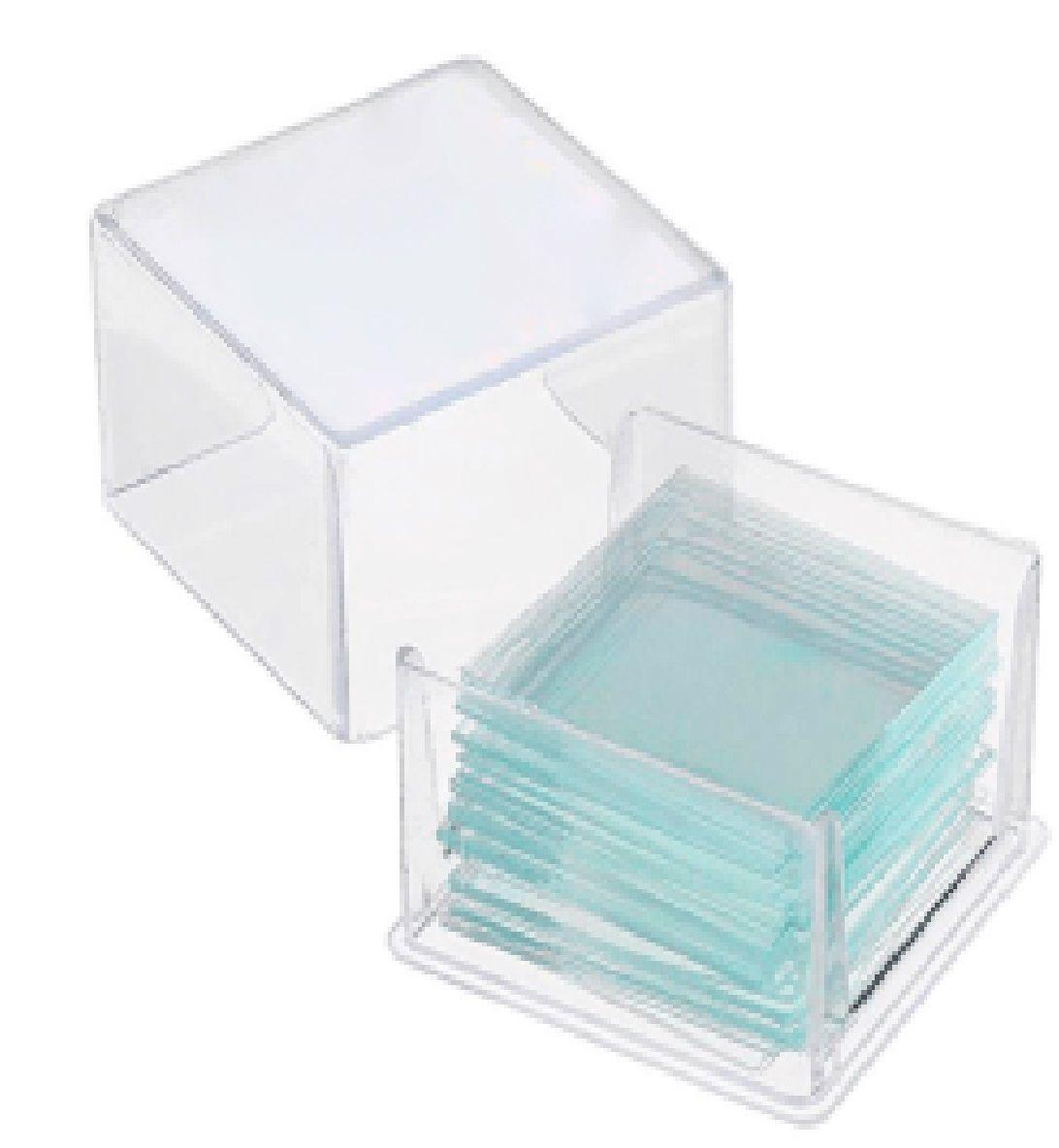 Cubre Objetos 20 X 20 Mm Caja De 10 X 100 Unidades B37-1