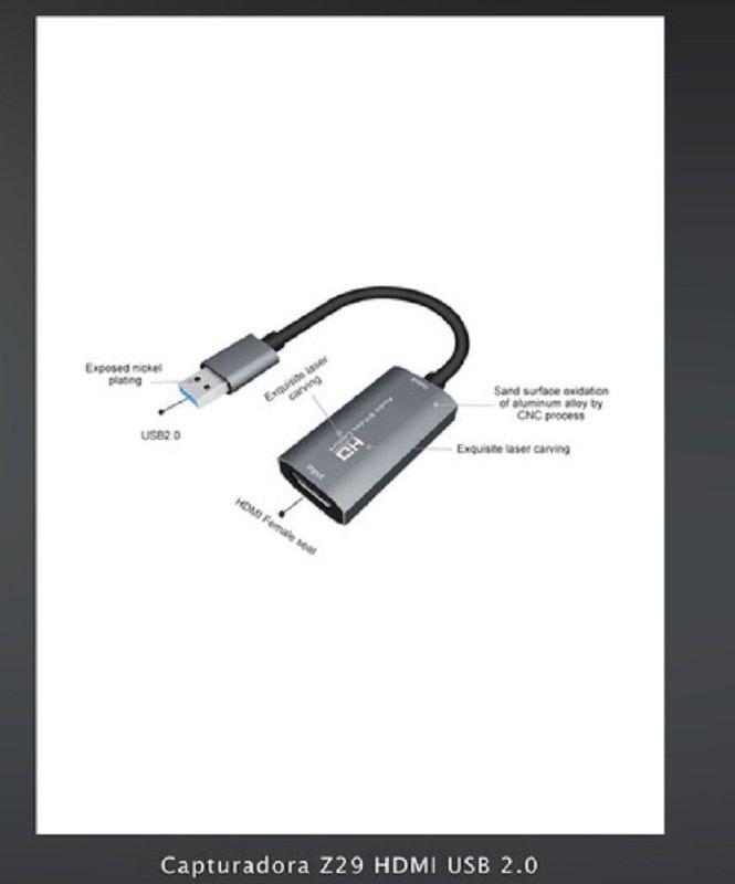 Tarjeta De Captura De Vídeo 4k 1080p Tipo C, Usb 2.0 B17-3