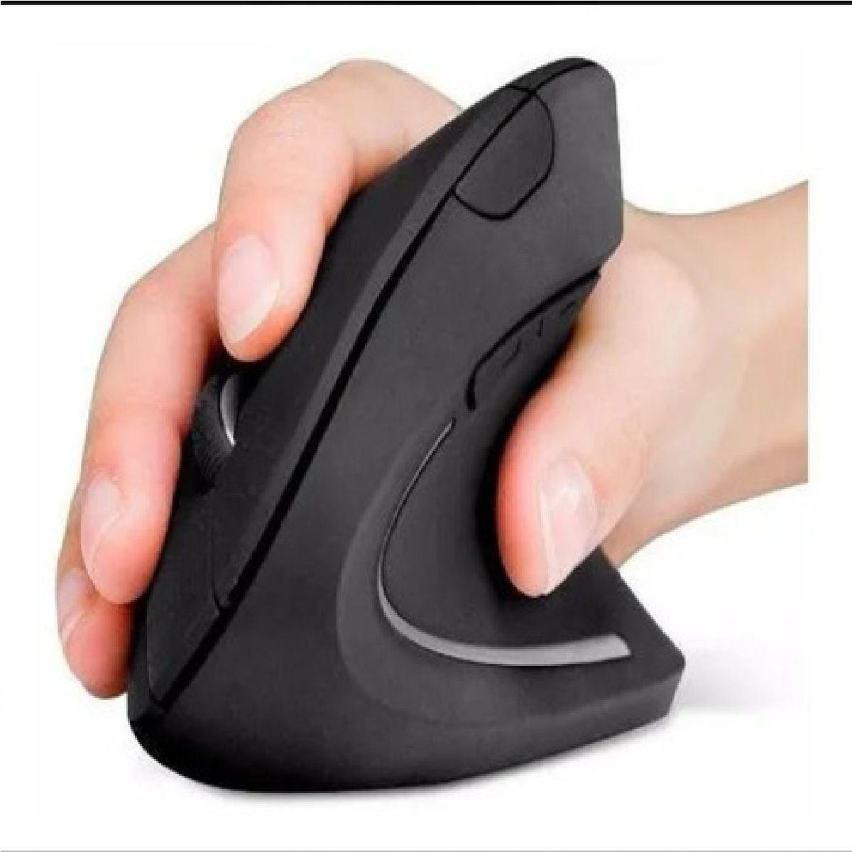 Mouse Optico Vertical Ergonomico Inalambrico B10-0