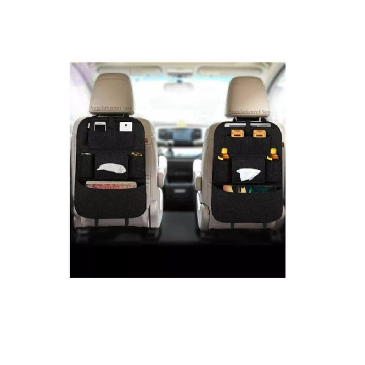 Bolso Organizador Para Respaldo Asiento Trasero De Auto-1