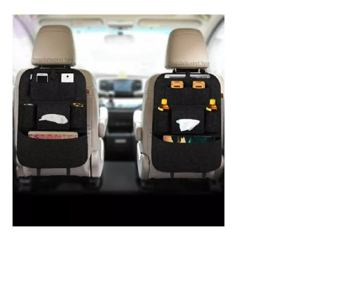 Bolso Organizador Para Respaldo Asiento Trasero De Auto-3