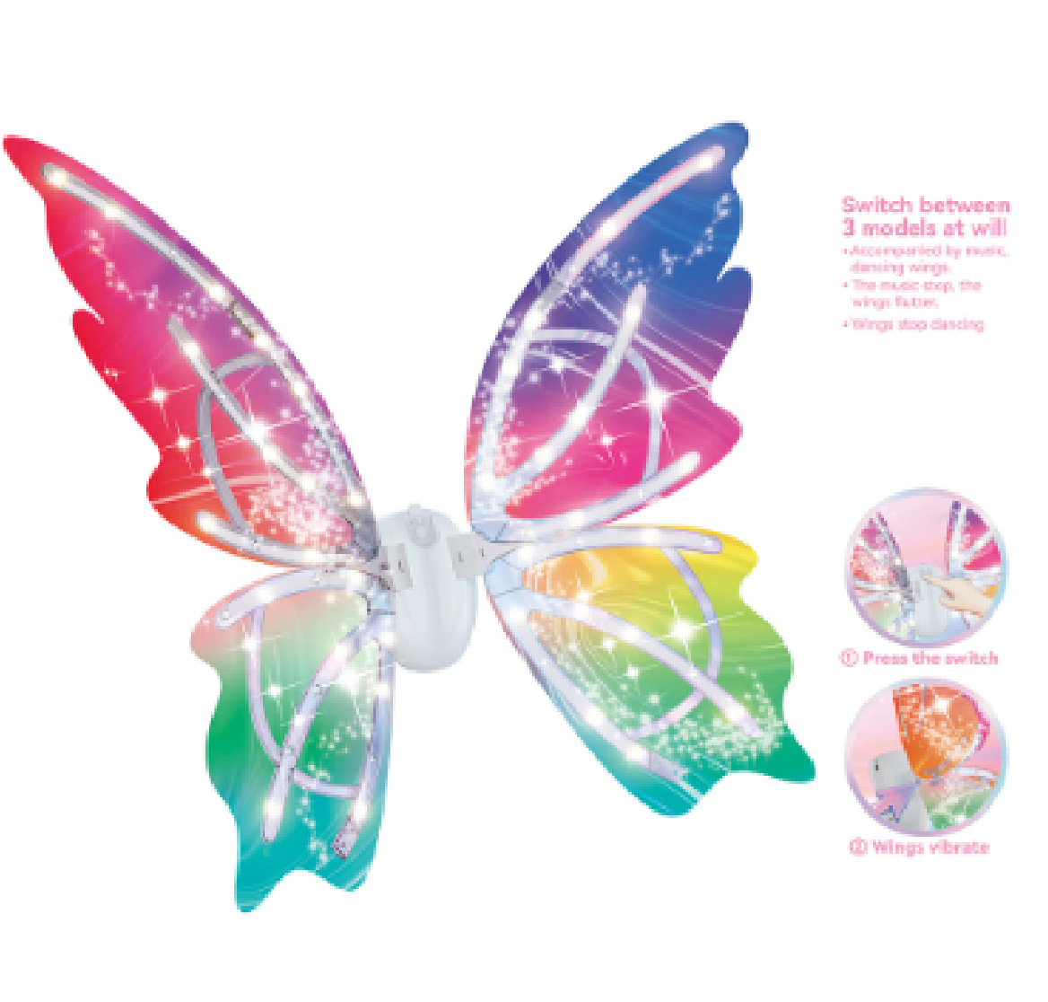 Alas Luminosas y musicales de mariposa-5