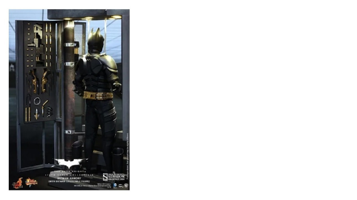 Batman Armory The Dark Knight Hot Toys Figura Armas 03177161-2