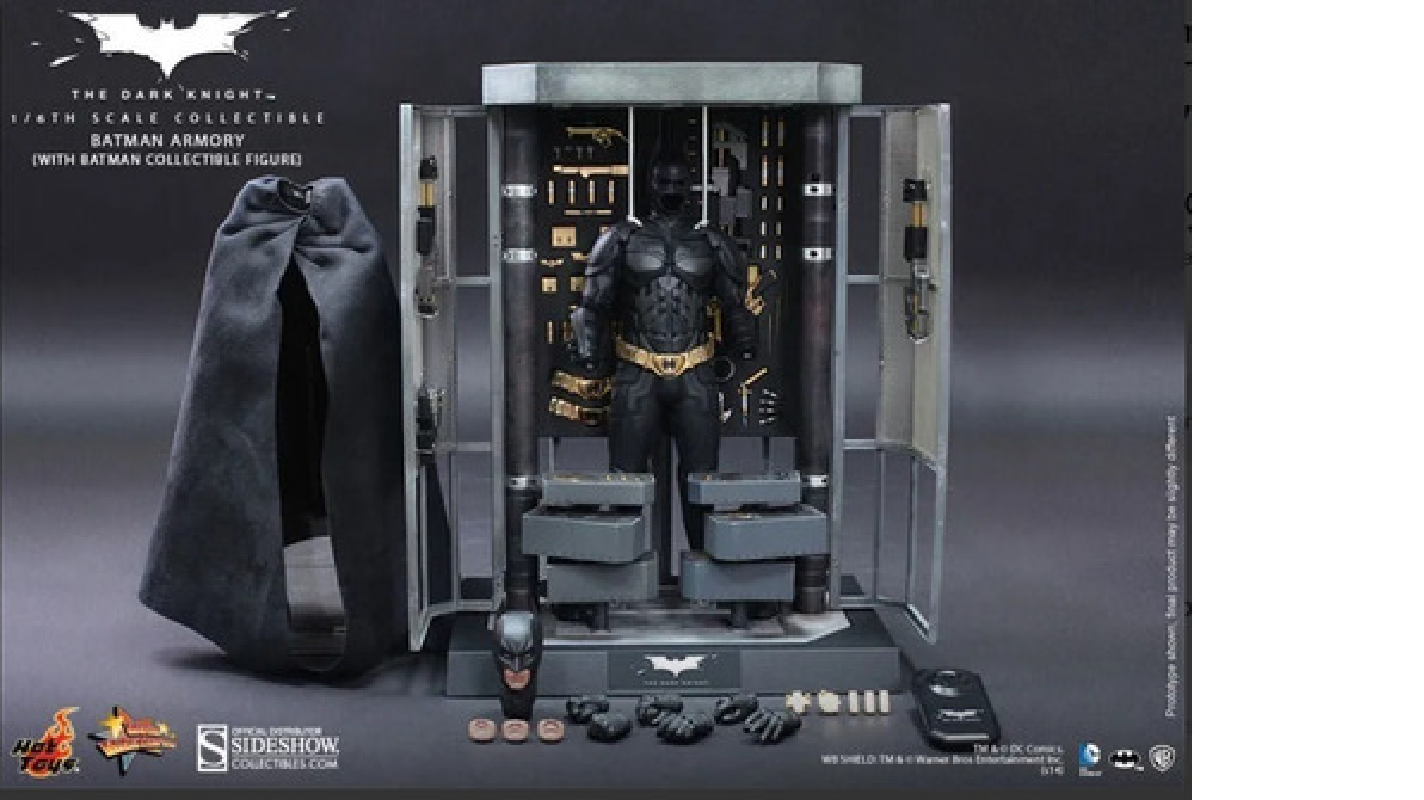 Batman Armory The Dark Knight Hot Toys Figura Armas 03177161-3