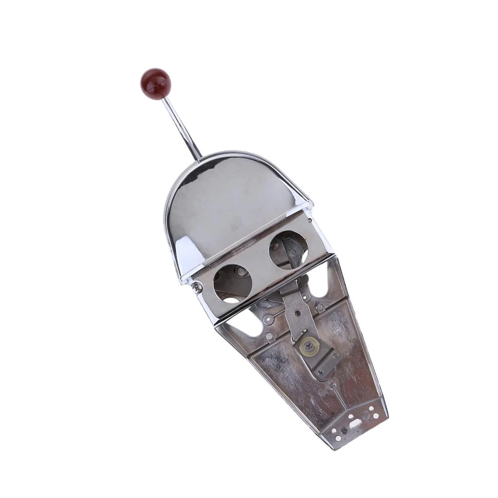 Palanca Única Caja De Control De Motor Marino Barco Manija-5