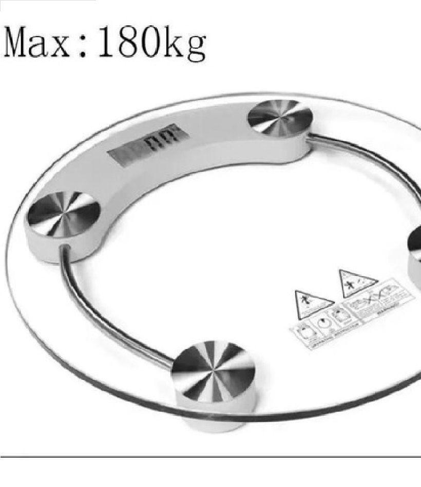 Pesa De Baño 180 Kg Vdrio Templado B35-3