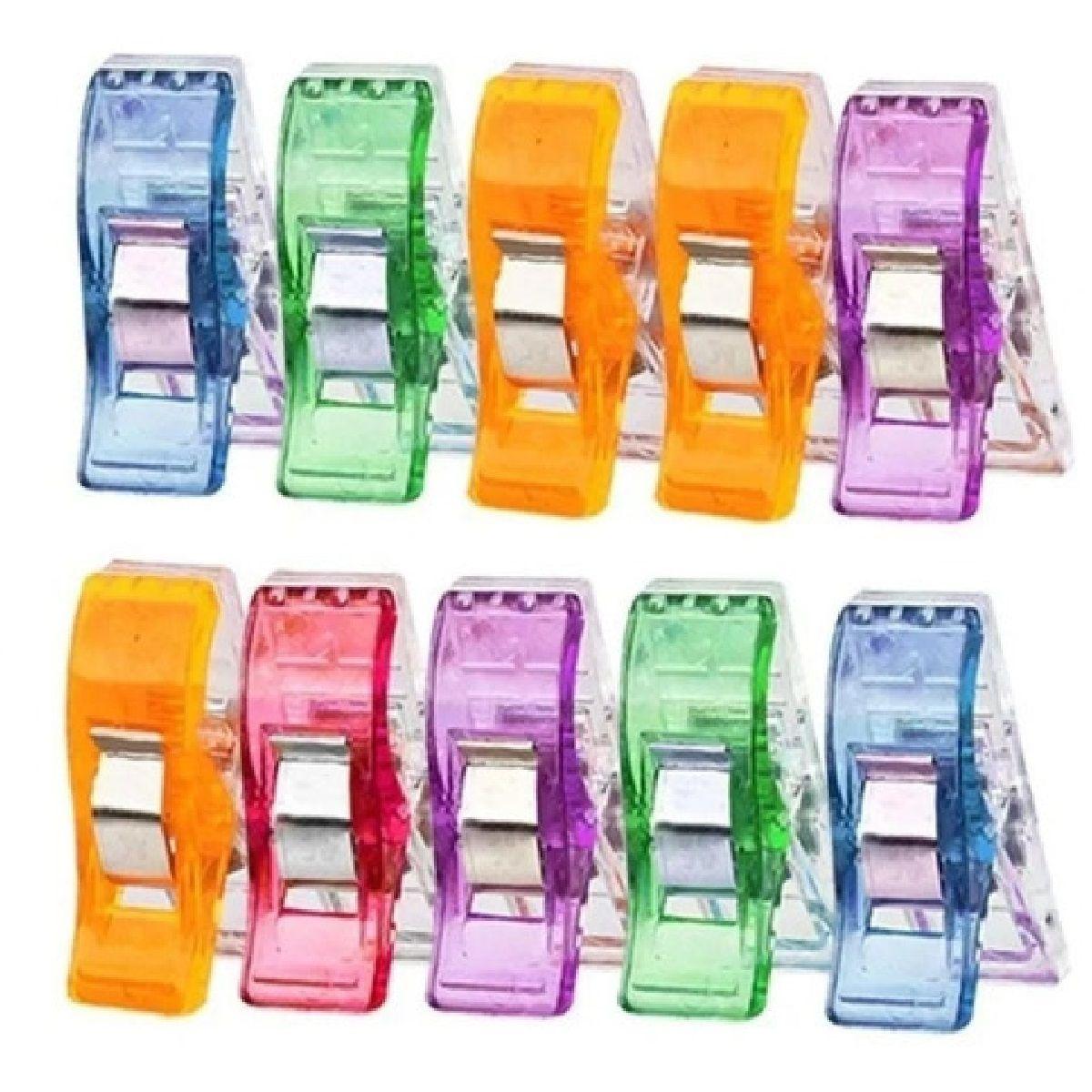 Clips Ganchos Costura Multicolores Coser  10piezas B2-7
