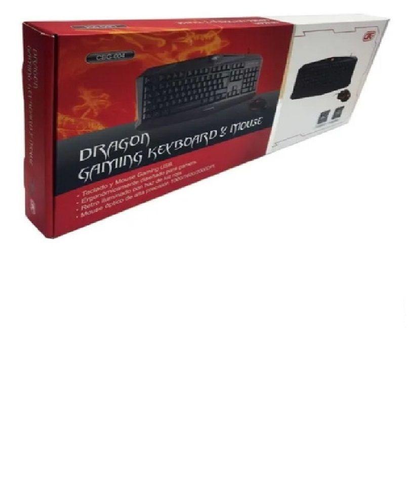 Teclado & Mouse Gaming - Dragon Cbg-004 - Gtc -0