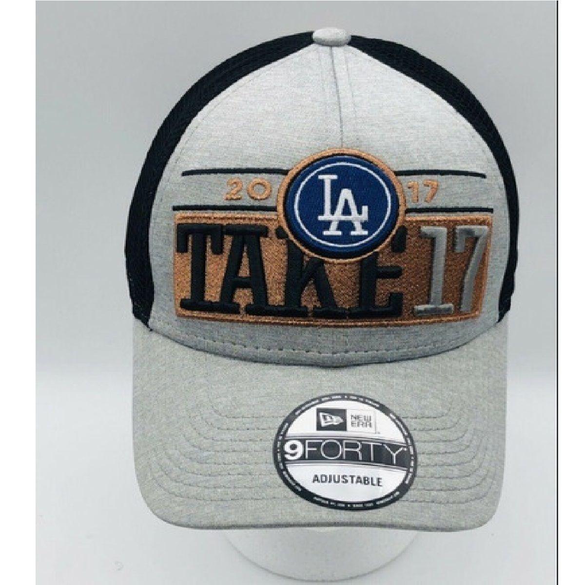 2017 Playoff Los Ángeles Dodger Ajustable Gorra Sombrero B24-0