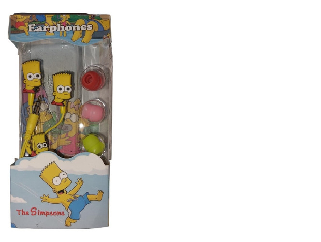 Audífonos In-ear Bart Simpsons Headphones Basic Bf3-0