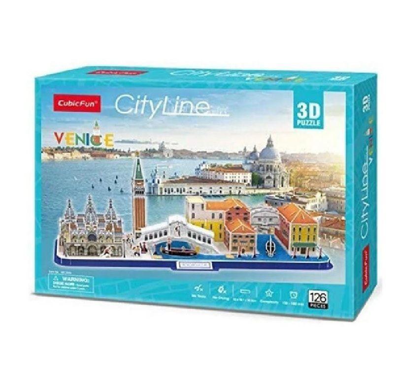 Puzzle En 3d Venecia City Line J1-3