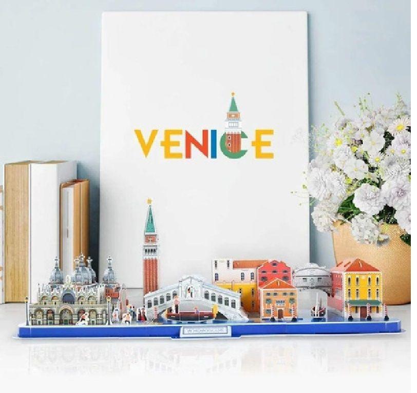 Puzzle En 3d Venecia City Line J1-4