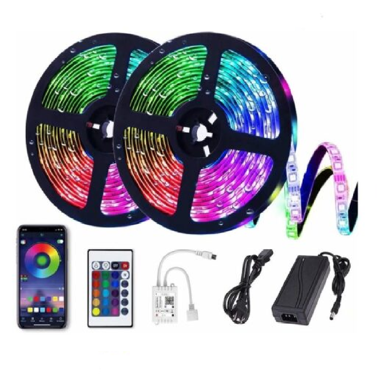Tira Cinta De 300 Led 5mt Multicolores B13-1