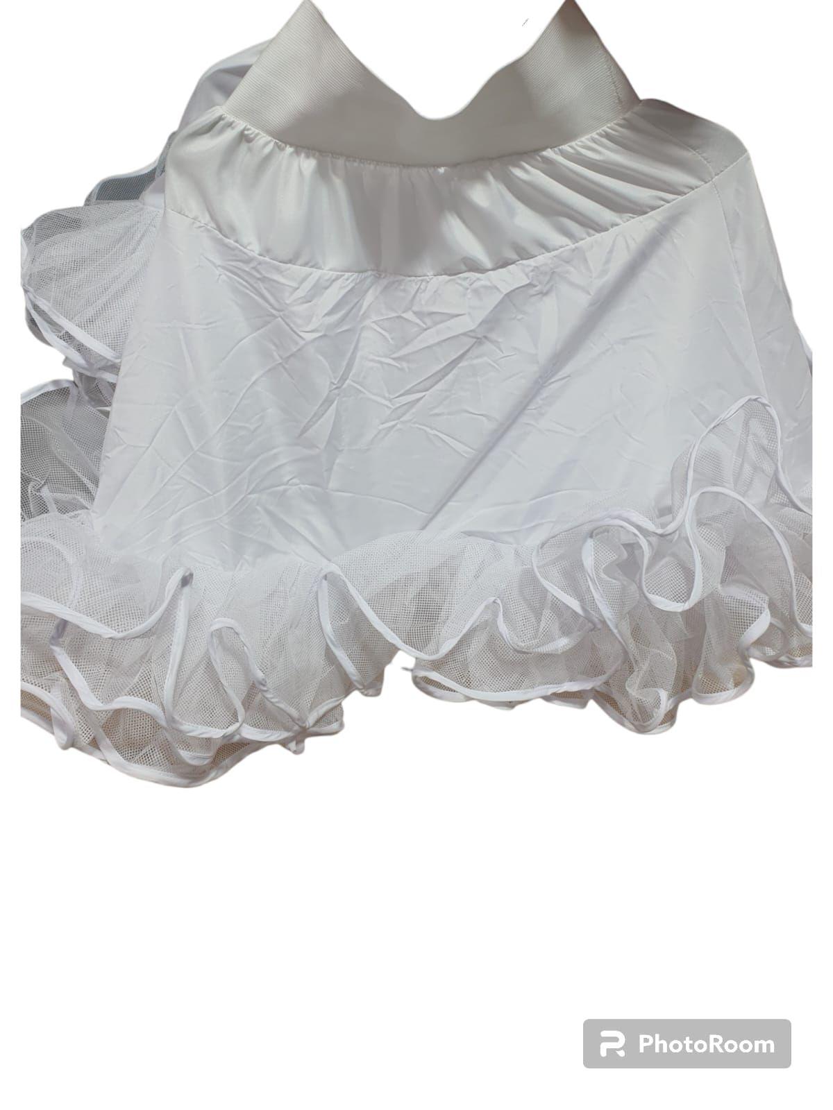 Falso Vestido Cueca Juvenil de Competencia 4 Ruedos-3