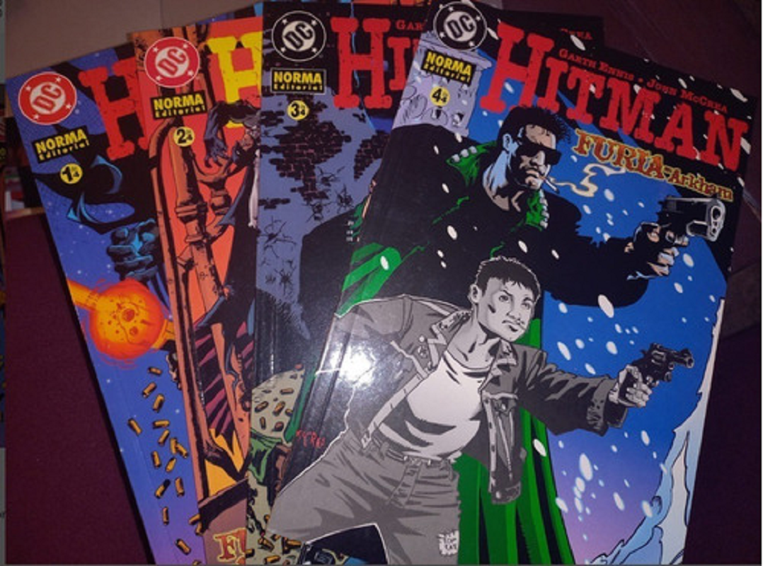 Comic Dc Hitman: Furia En Arkham (saga Completa, 4 Tomos)-3