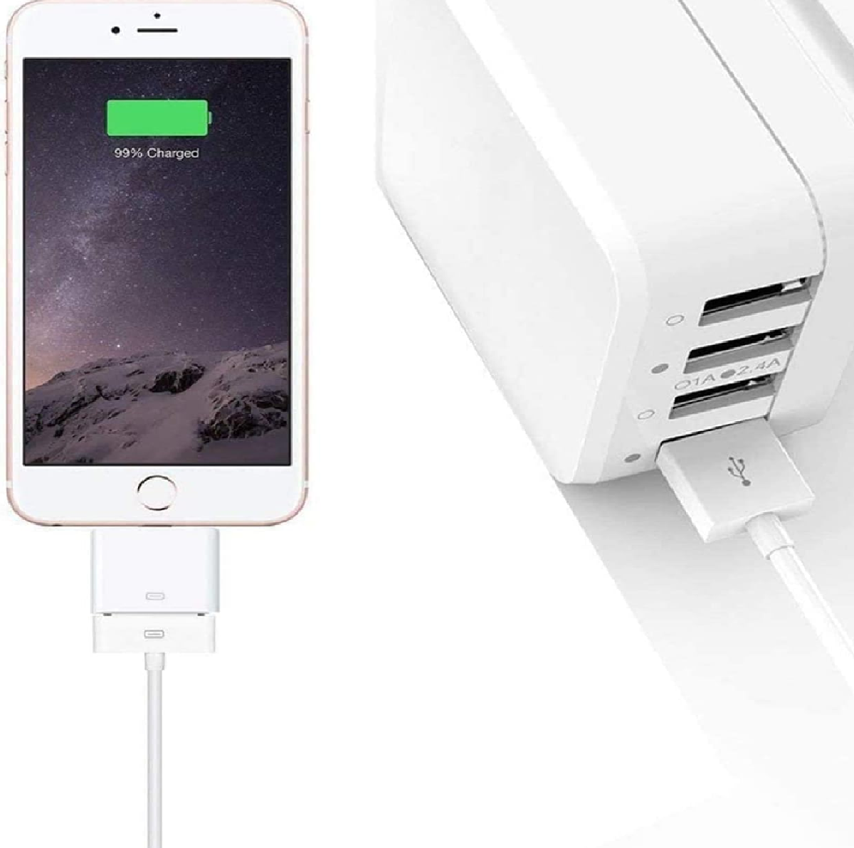 Apple - Adaptador Lightning a 30 pines-3