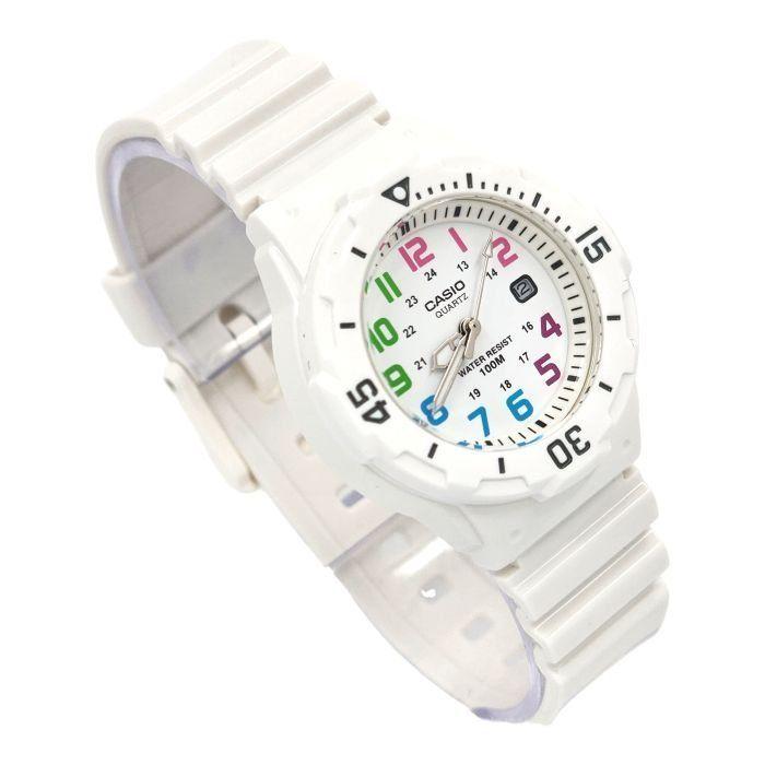Reloj Casio Mujer LRW-200H-7BV Correa blanco resina-2
