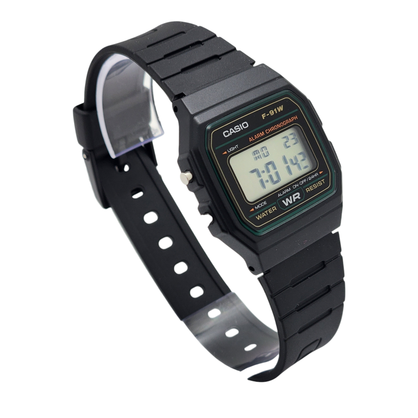 Reloj De Pulsera Casio Colección F-91W-3 correa resina negro-1