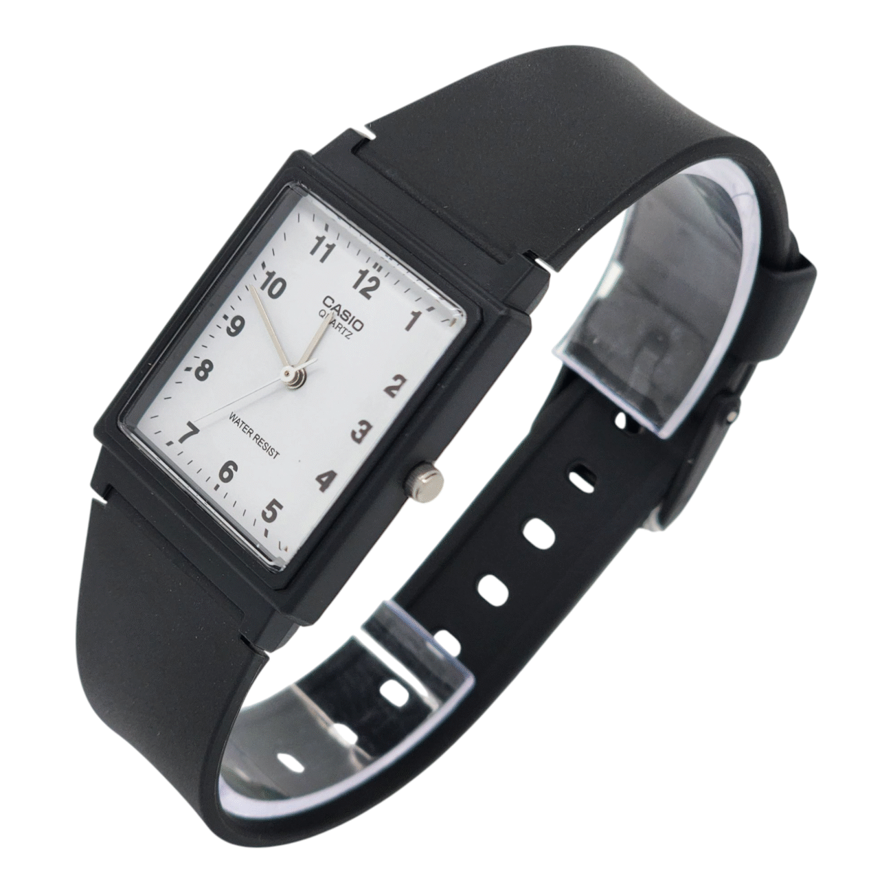 Reloj Casio dama Mq-27-7b Negro Análogo / Color Del Fondo Blanco resina-2