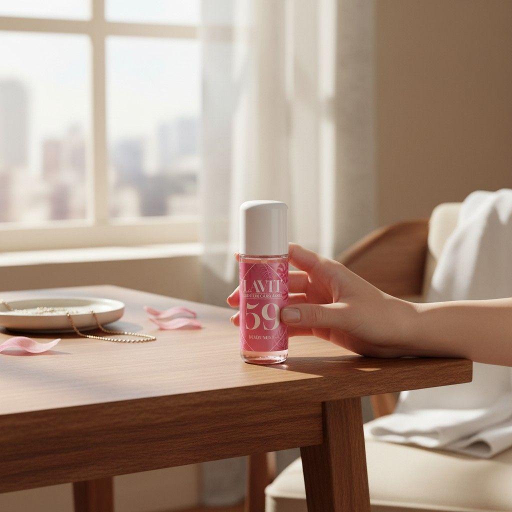Splash body mist B059 lavit rosado edición carnaval 100ml-3