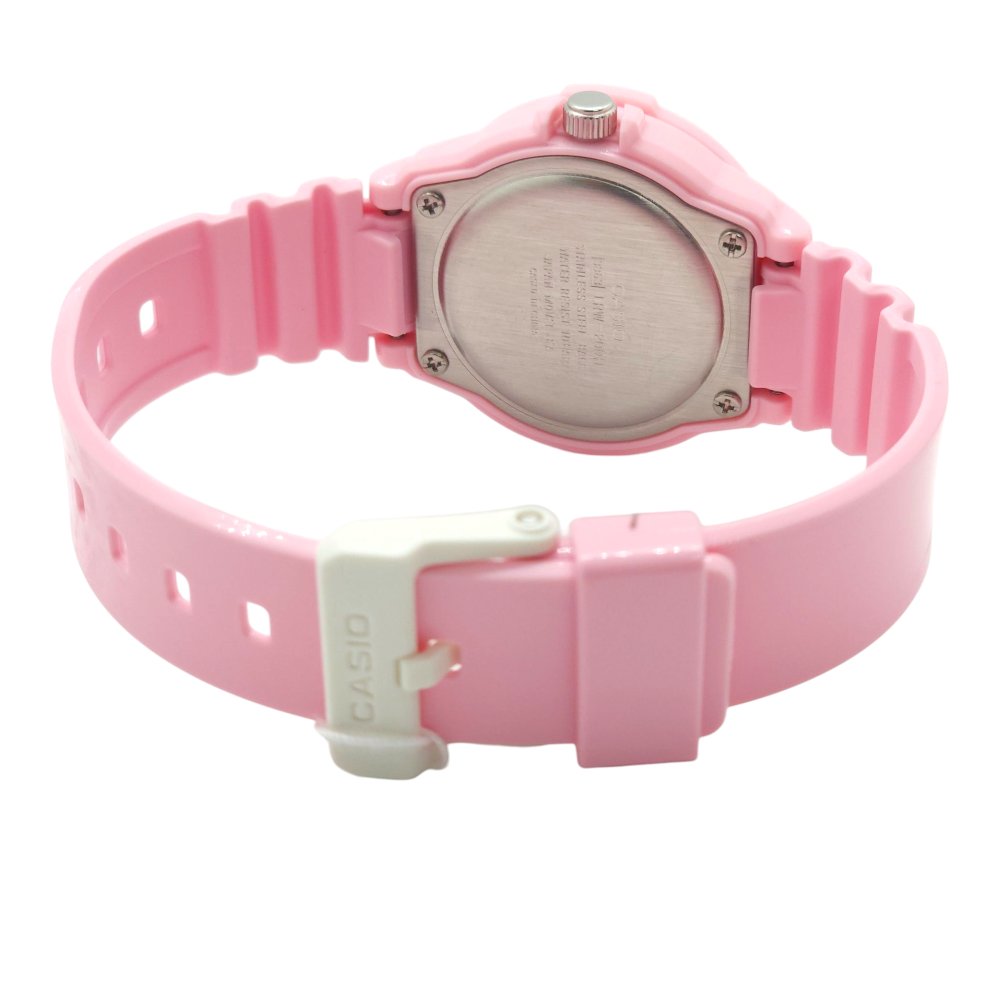 Reloj Pulsera Casio LRW-200H-4E4V Con Correa De Resina Color Rosa-4