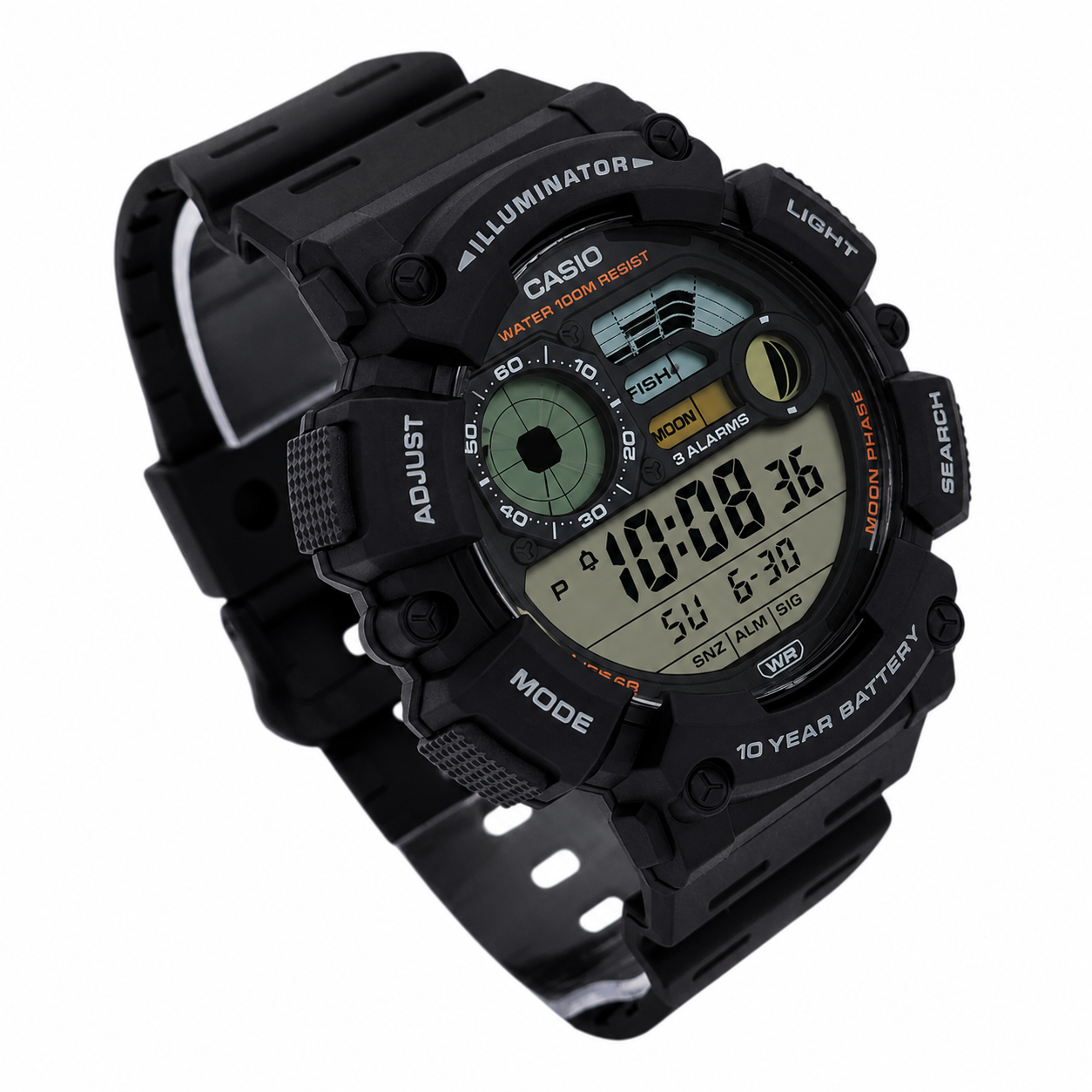 Reloj de pulsera Casio caballero WS-1500H-1AV negro-2