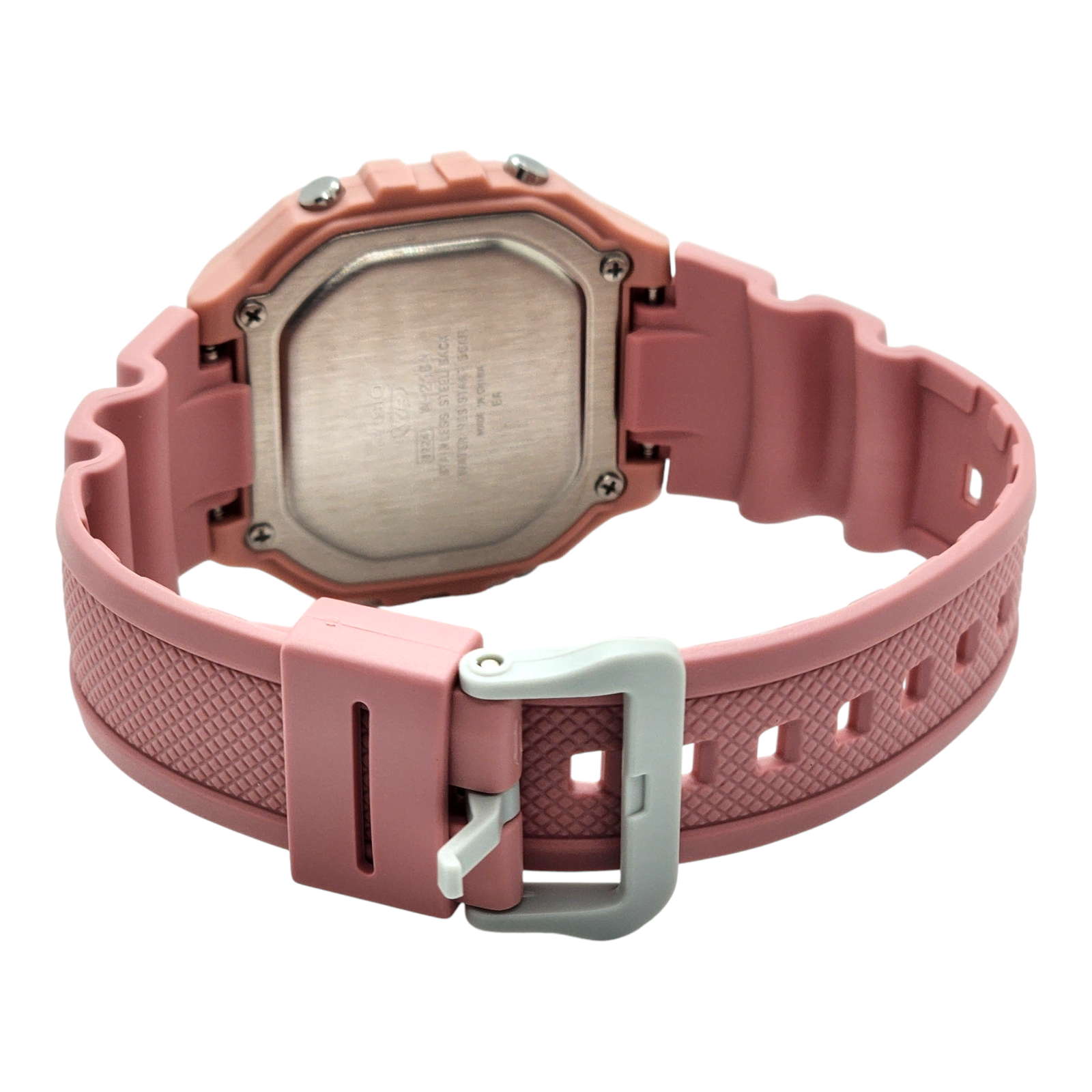 Reloj Deportivo Casio W-218HC-4AV resina rosa-2