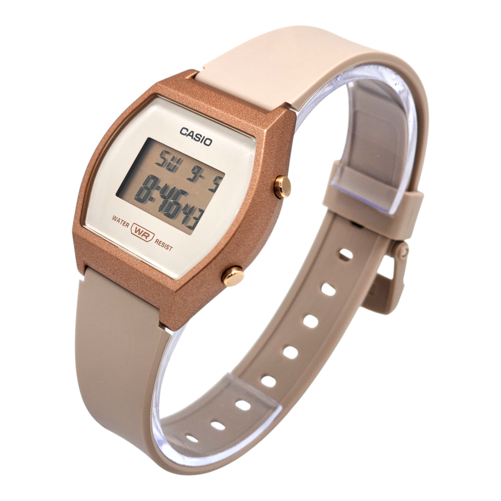 Reloj Casio Digital Dama LW-204-4A Color  Rosa resina-2