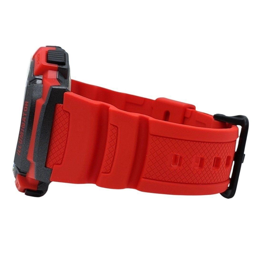 Reloj Casio Ae-1000w-4av Hombre Rojo resina-6