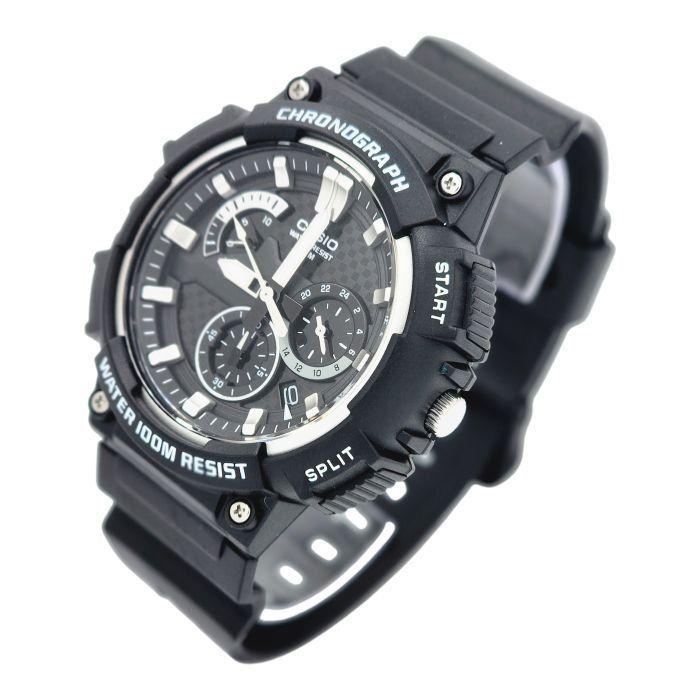 Reloj Casio hombre MCW-200H-1AV correa resina negro marcos gris-2