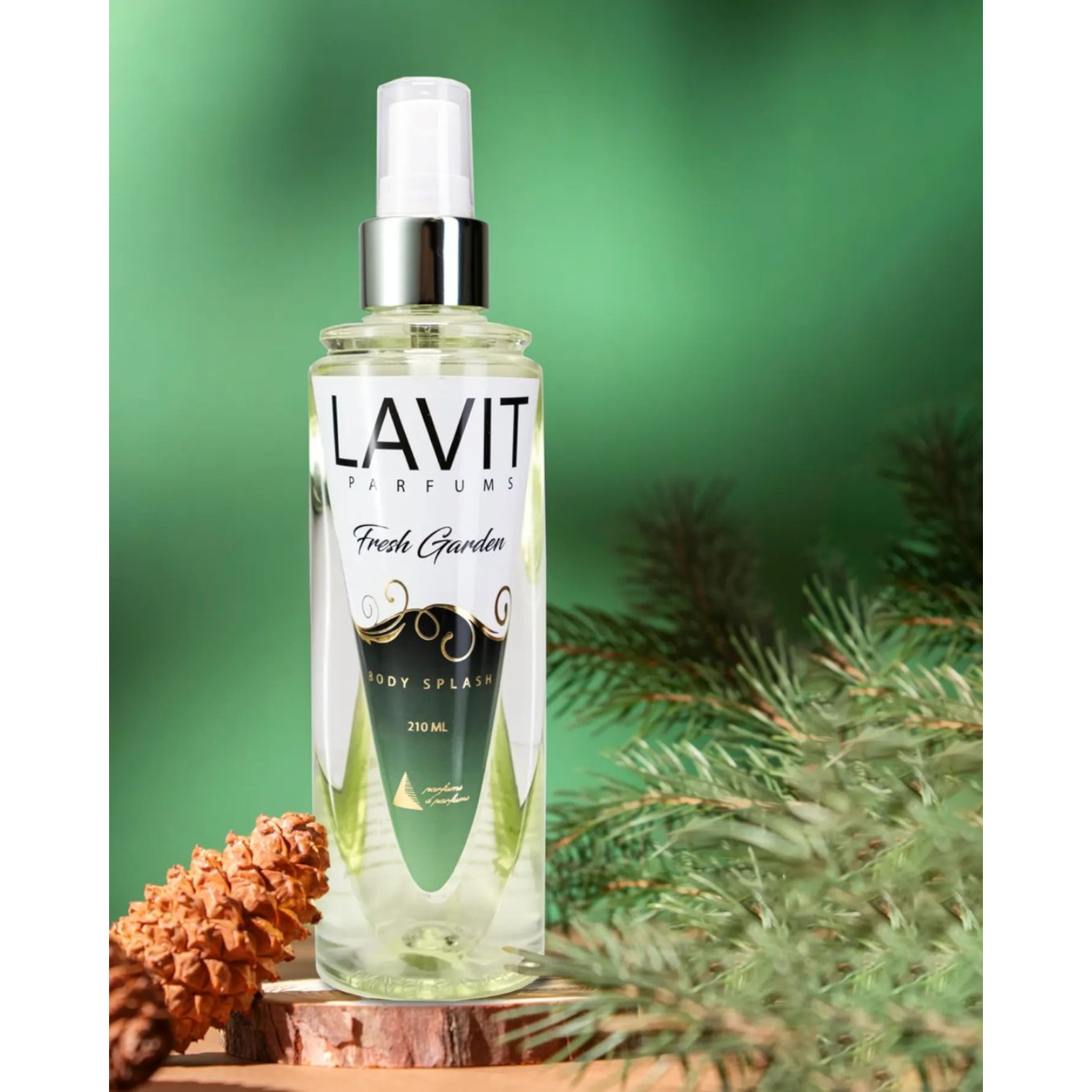 Body Splash Lavit Fresh Garden 210ml-2