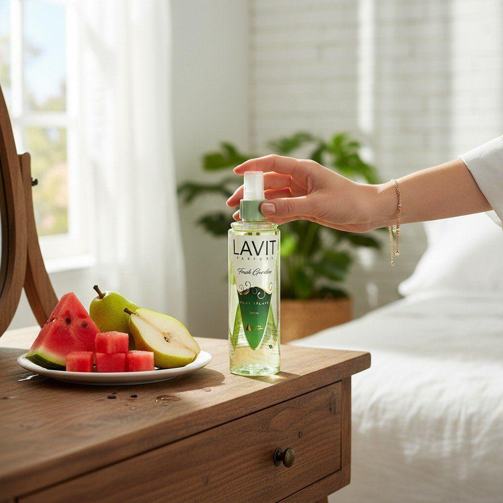 Body Splash Lavit Fresh Garden 210ml-5