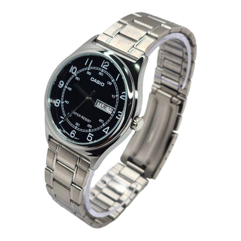 Reloj Casio caballero MTP-V006D-1B2 acero inoxidable-4