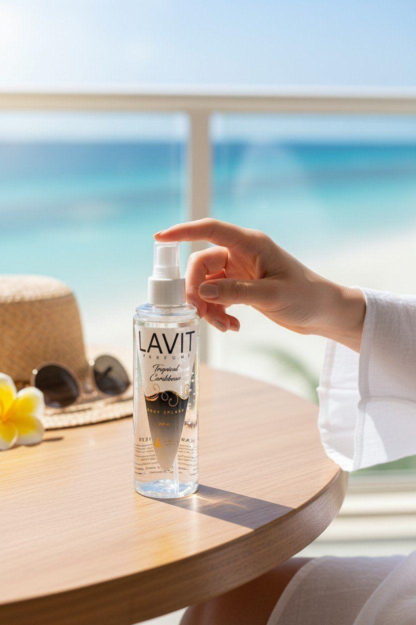 Body Splash Lavit Coconut Tropical 210ml-3