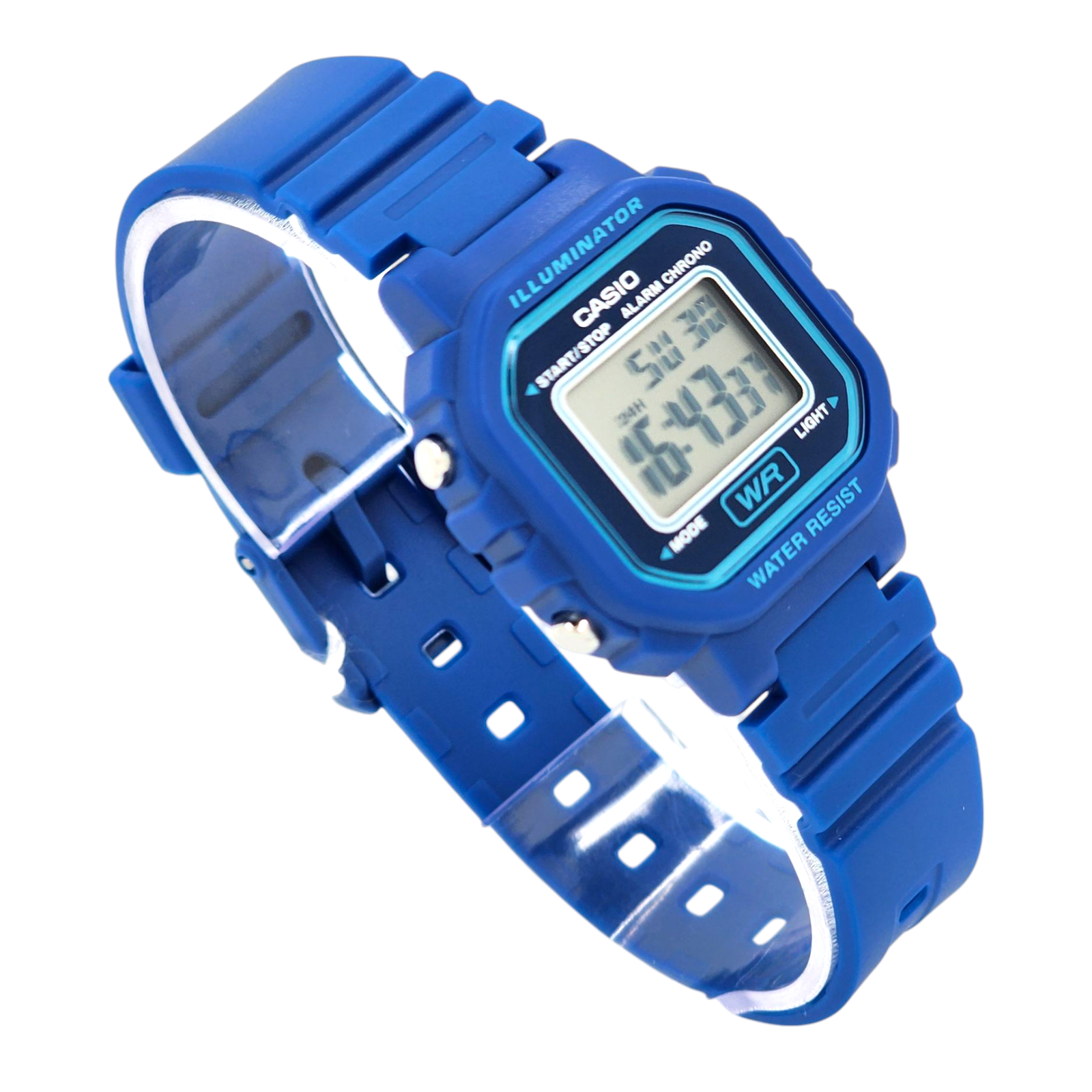 Reloj Casio Mujer LA-20WH-2A resina azul-2