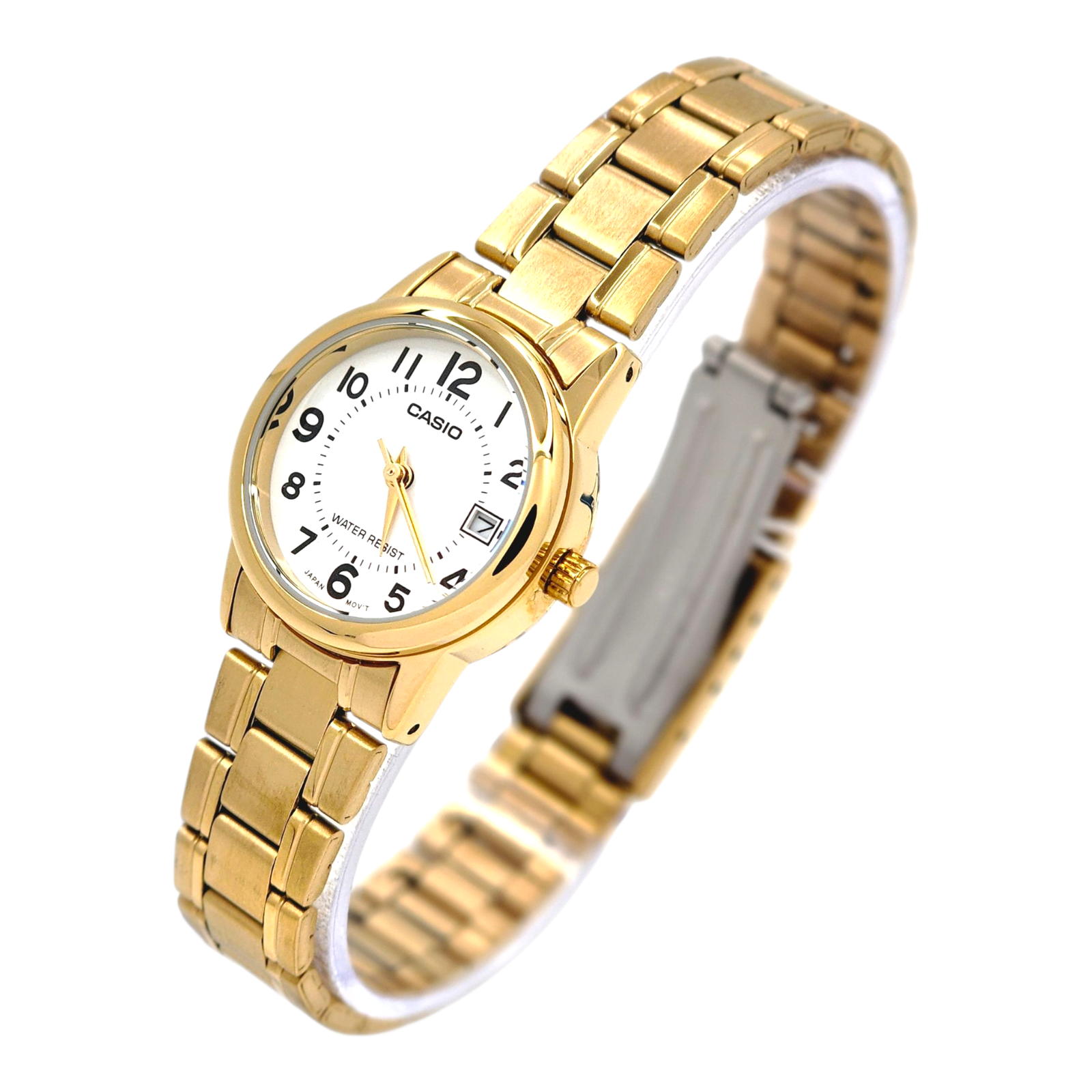 Reloj Casio LTP-V002G-7B dama acero inoxidable dorado-2