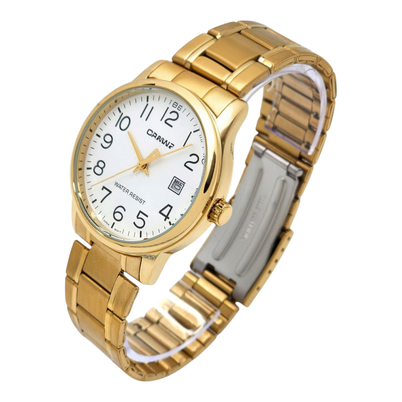 Reloj Pulsera Casio Mtp-v002g-7b2u Con Correa De Acero Inoxidable Color Dorado-2