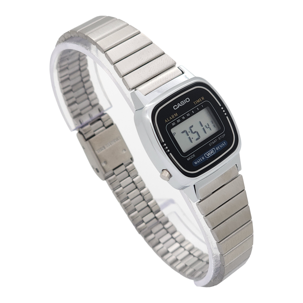 Reloj Casio Dama Retro Vintage LA-670WA-1D acero inoxidable-2