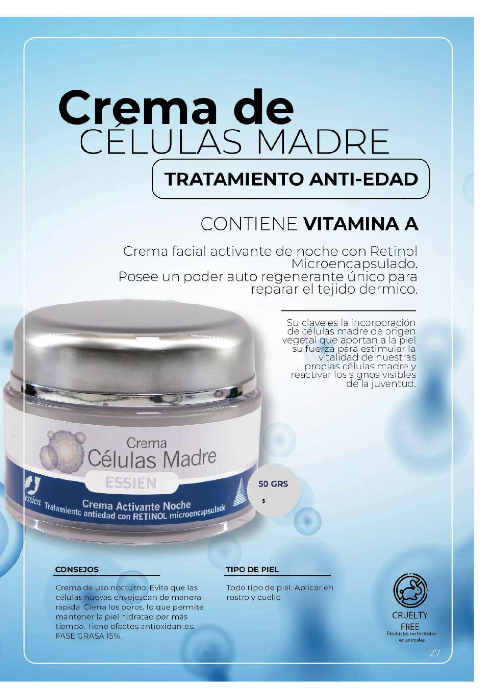 Crema Celulas Madre Anti-edad 50grs Essien-2
